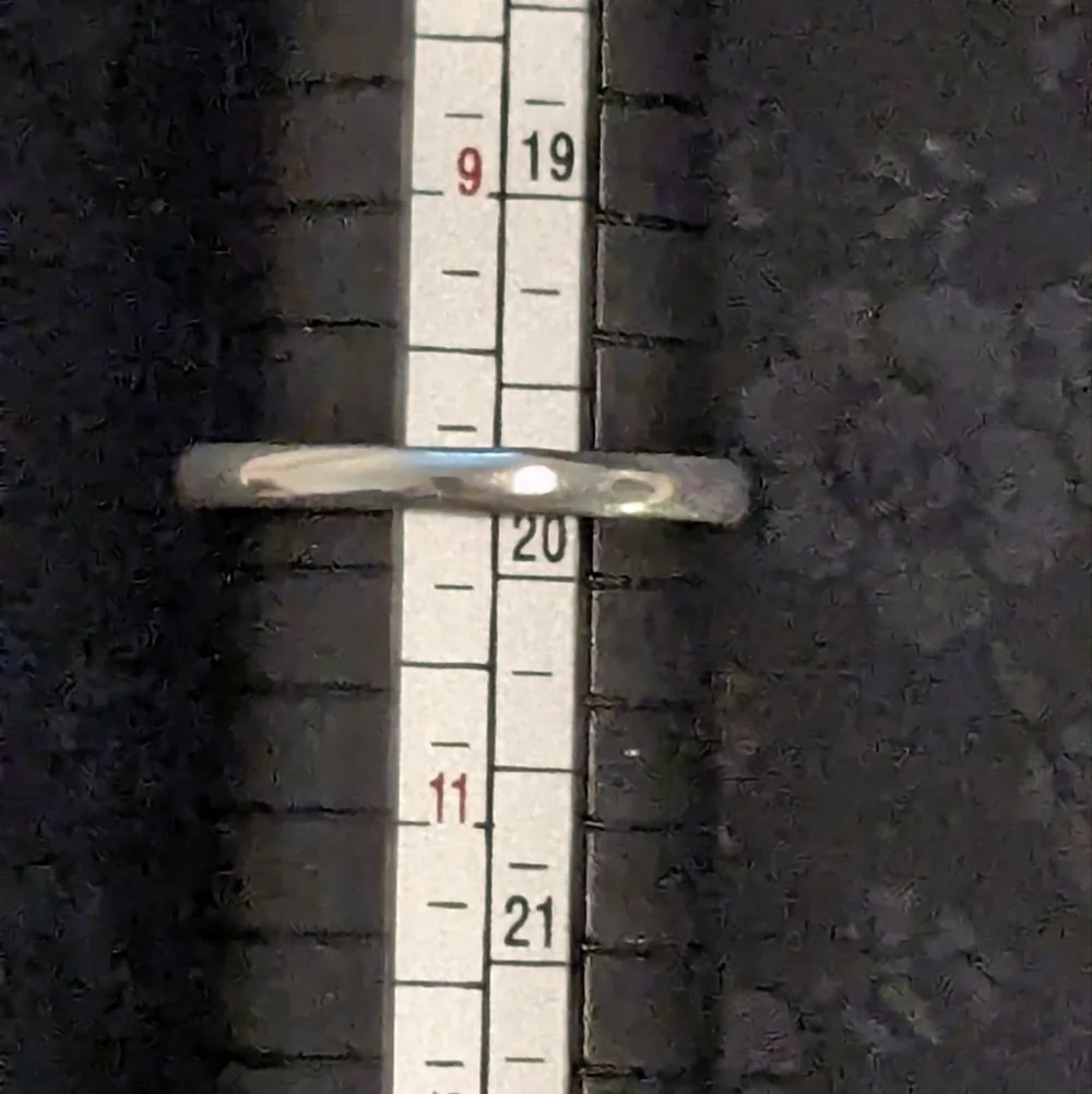 🆕 Elegant Solid Sterling Silver Ring Teardrop Genuine Topaz Ring Size 10 - Picture 7 of 7